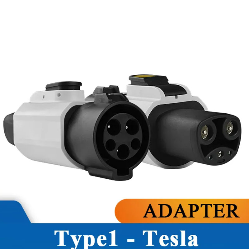 J1772 στον προσαρμογέα Tesla